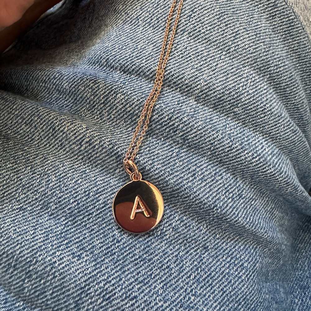 Kate spade initial necklace